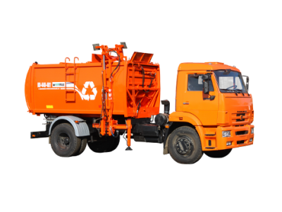 Мусоровоз КО-440-4К1 с боковой загрузкой на базе КАМАЗ-43253-R4, 11 м³, 4700 кг